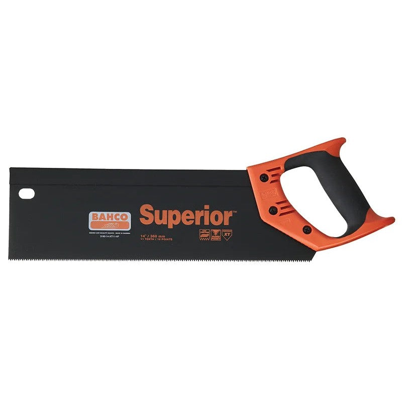 Bahco 3180-14-XT11-HP Superior Tenon Saw 350mm (14in) 11 TPI - 3180-14-XT11-HP