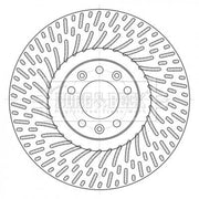Borg & Beck 2 x Vented Front Brake Discs BBD6098S