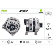 Valeo Car Alternator 12V 439235