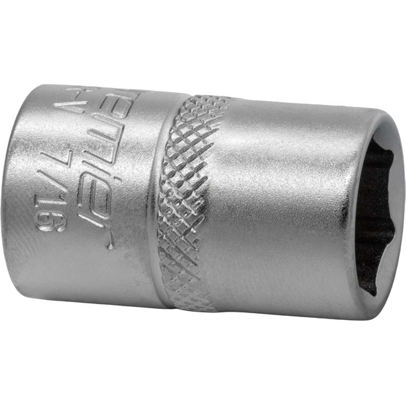 Sealey 3/8"Dr Imperial Socket 7/16" (Micro Satin Finish)