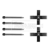 Borg & Beck Brake Pad Accessory Fitting Kit Rear BBK1200