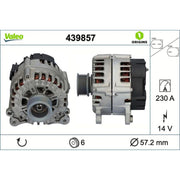 Valeo Car Alternator 12V 439857