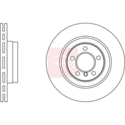 Apec 2 x Vented Front Brake Discs DSK2860