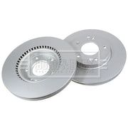Borg & Beck 2 x Vented Front Brake Discs BBD5576