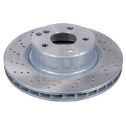 Febi 2 x Perforated/Vented Front Brake Discs 22683