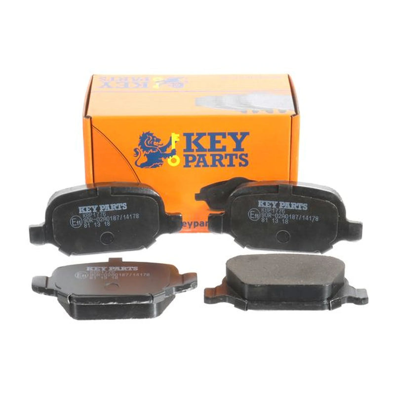 Key Parts 4 x Rear Brake Pad Set KBP1776