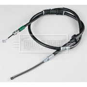 Borg & Beck Handbrake Cable Right Rear BKB3864