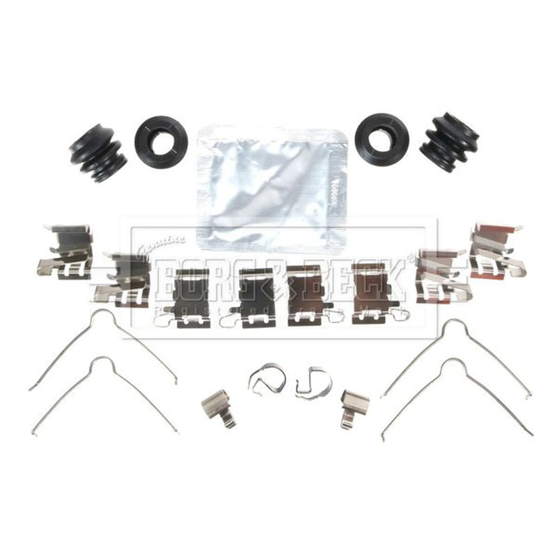 Borg & Beck Brake Pad Accessory Fitting Kit Front BBK1780