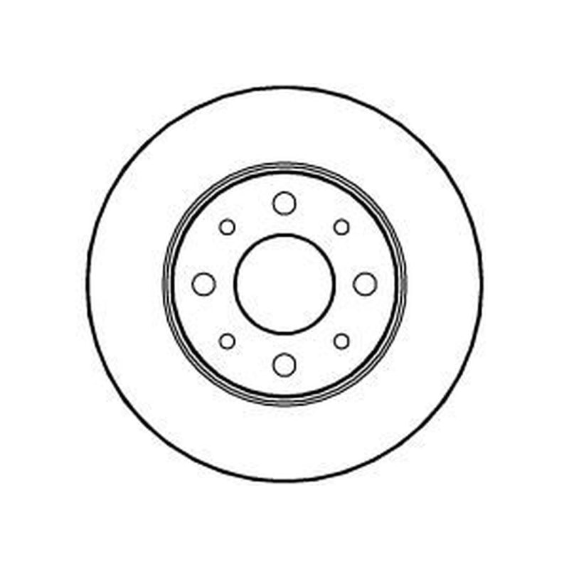 Abtex 2 x Vented Front Brake Discs BD1105V