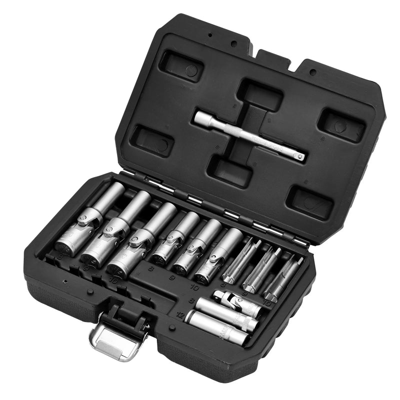 Draper Thin Wall PSG Glow Plug Socket Set 18 Piece