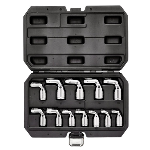 Draper Flexible Crowfoot Socket Wrench Set 3/8" Sq. Dr. 12 Piece