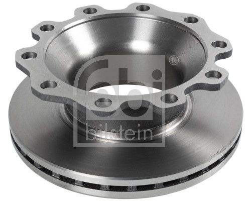 Febi 2 x Brake Disc Set Internally Vented Rear
