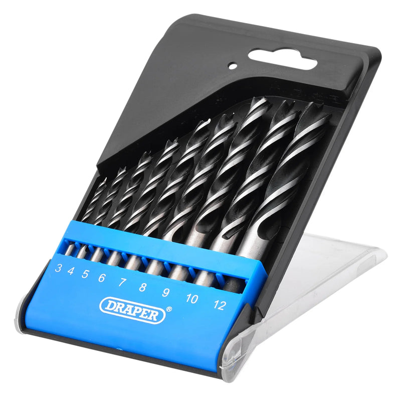 Draper Brad Point Drill Bit Set 9 Piece