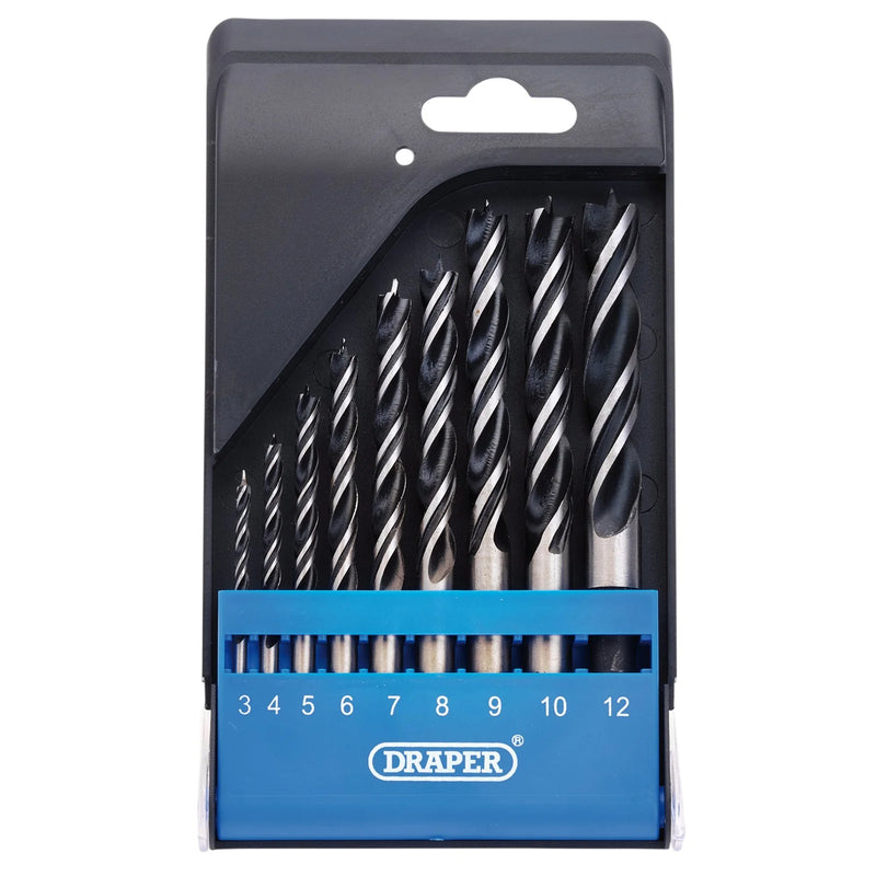 Draper Brad Point Drill Bit Set 9 Piece