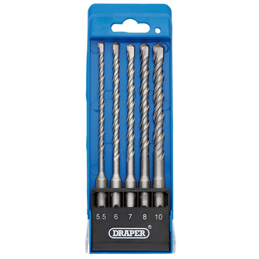 Draper SDS Plus Centric Tip Drill Bit Set 5 Piece