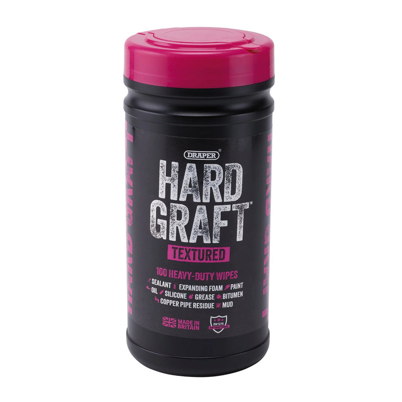 Hard Graft Multipurpose Textured Wipes - Tub of 100