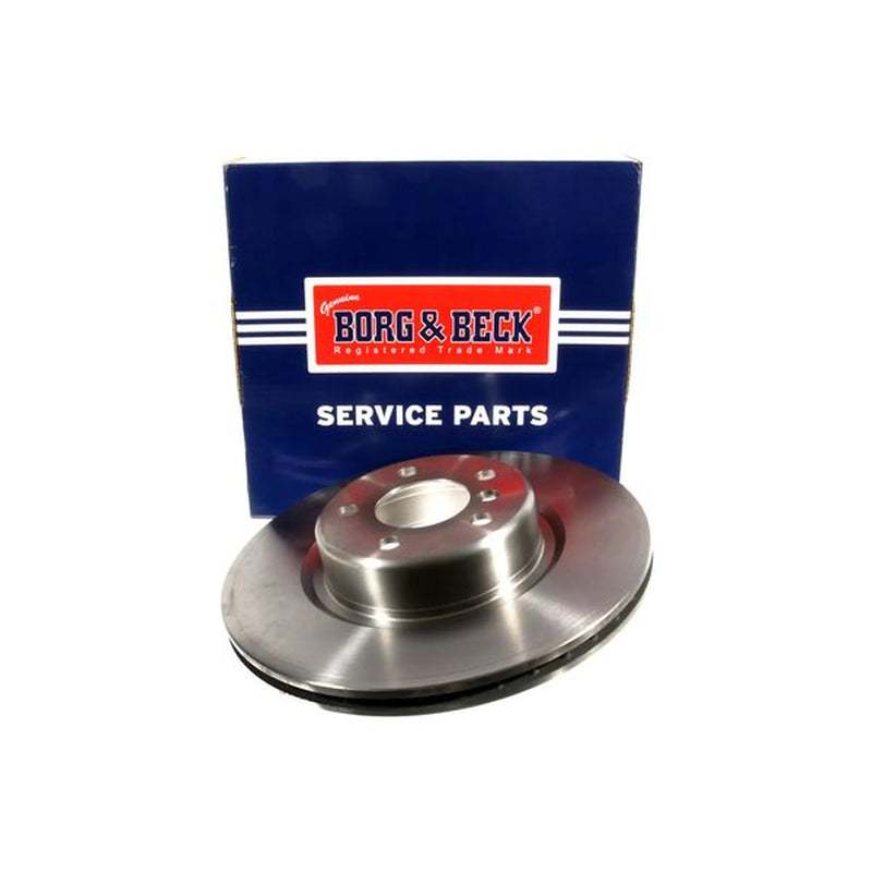 Borg & Beck 2 x Vented Rear Brake Discs BBD7010S