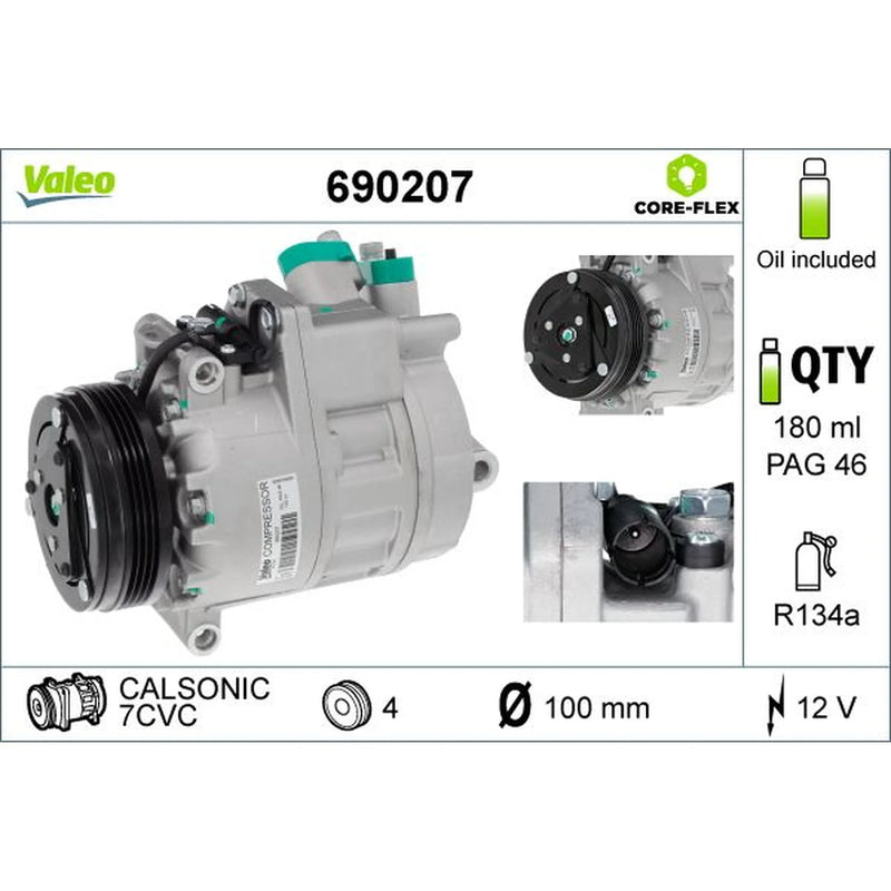 Valeo Air Conditioning Compressor 690207