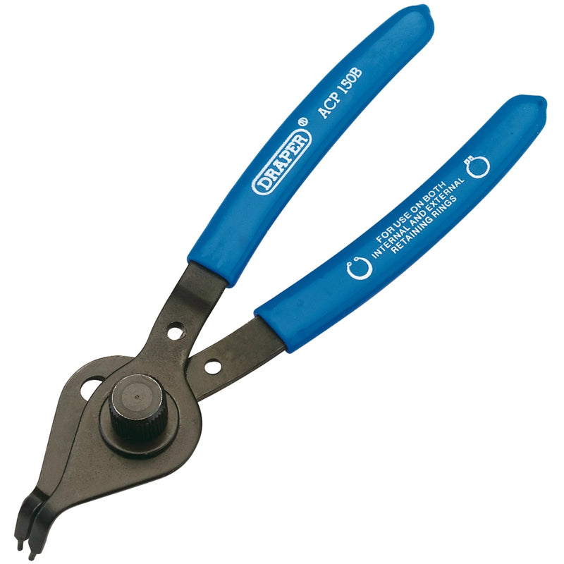 Draper Bent Nose Reversible Circlip Pliers ACP150B