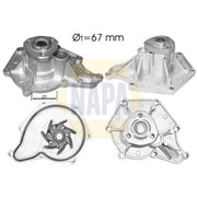 NAPA Engine Cooling Water Pump NWP1039
