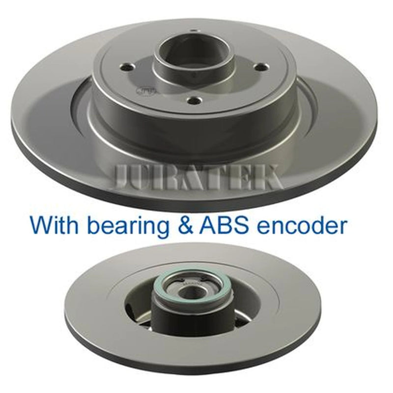 Juratek 2 x Rear Brake Discs REN177C