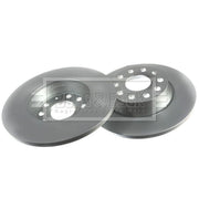 Borg & Beck 2 x Solid Rear Brake Discs BBD4546