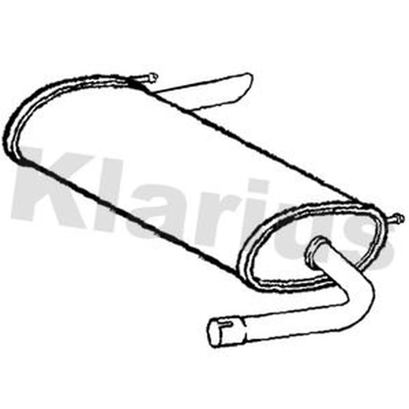 Klarius Exhaust Pipe OD 302263