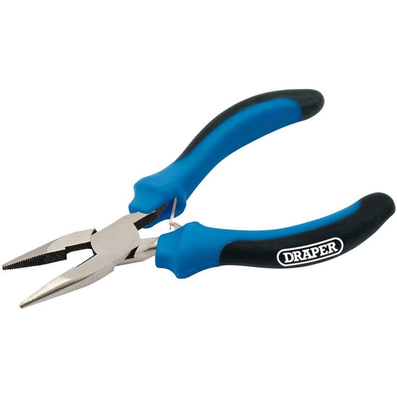 Draper Long Nose Mini Pliers 125mm Soft Grip