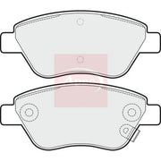 Apec Front Brake Pad Set PAD1629