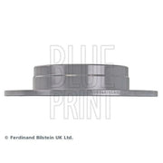 Blue Print 2 x Solid Rear Brake Discs ADG043197