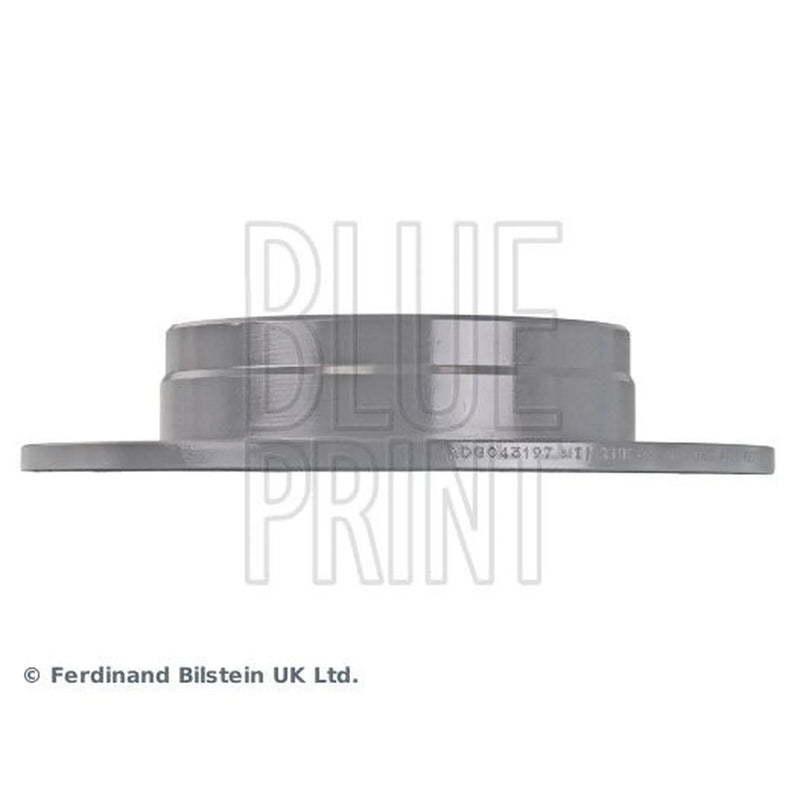 Blue Print 2 x Solid Rear Brake Discs ADG043197