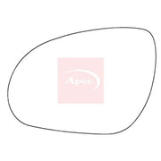 Apec Exterior Wing Mirror Glass Left AMS2135