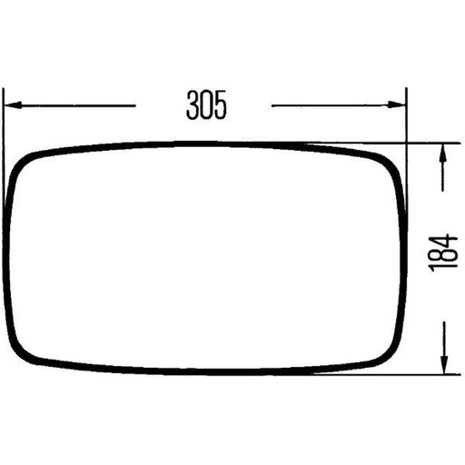 Hella Door / Wing Mirror both sides 8SB 003 614-001