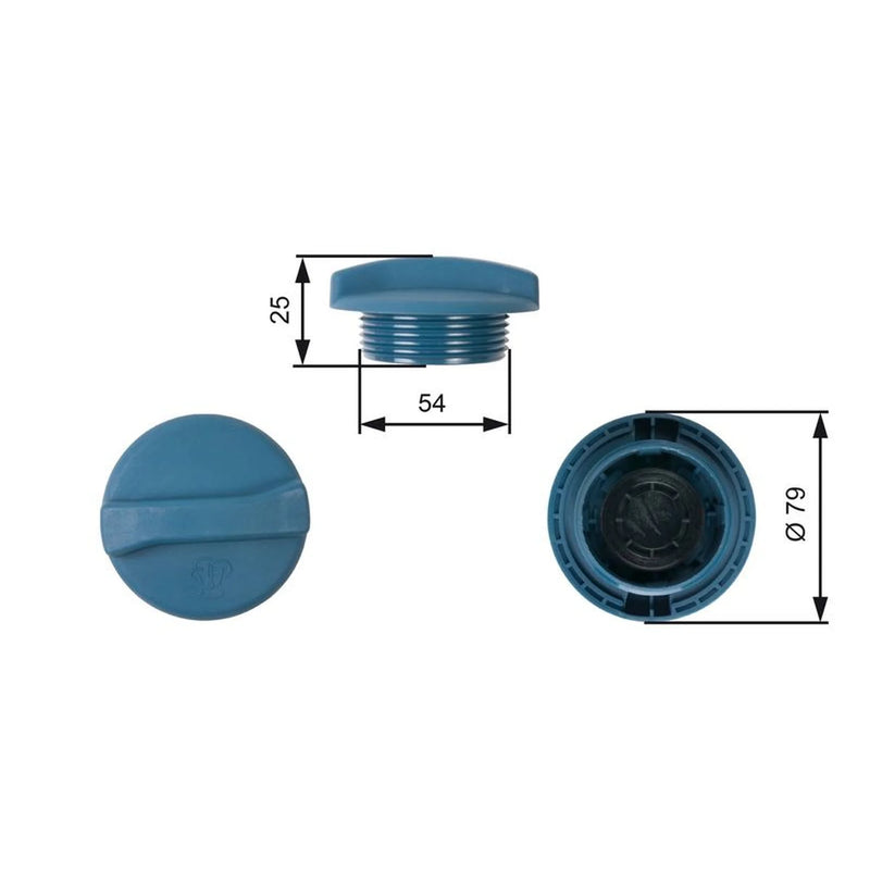 Gates Coolant Expansion Tank Cap RC205