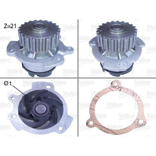 Valeo Engine Cooling Water Pump 506151