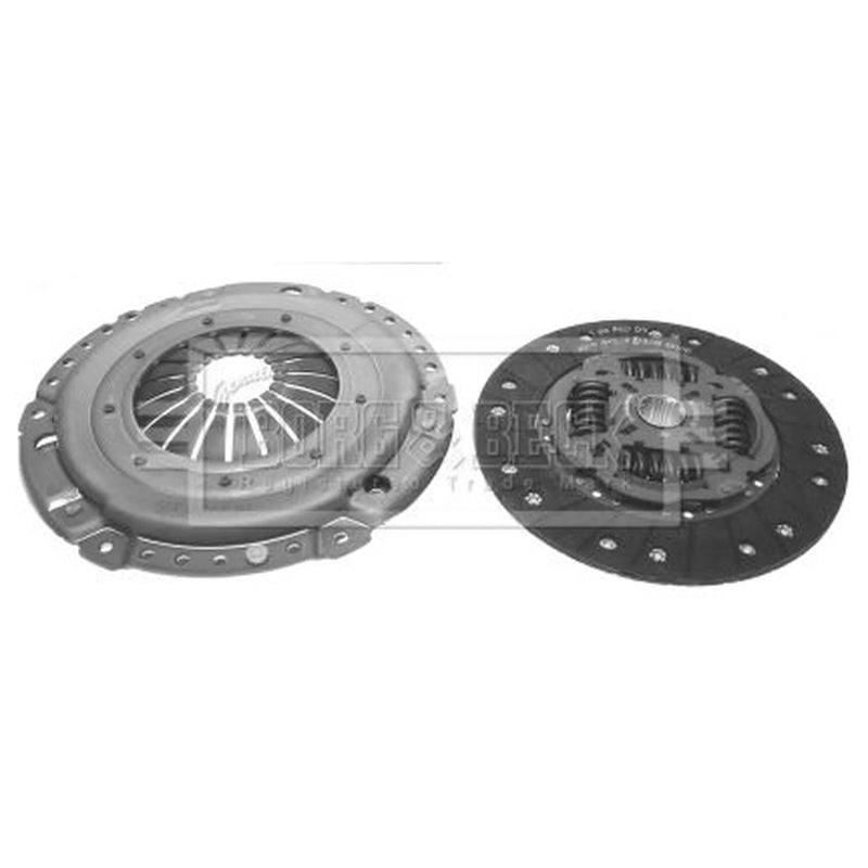 Borg & Beck Clutch Kit Set 3pc 228mm HK7752