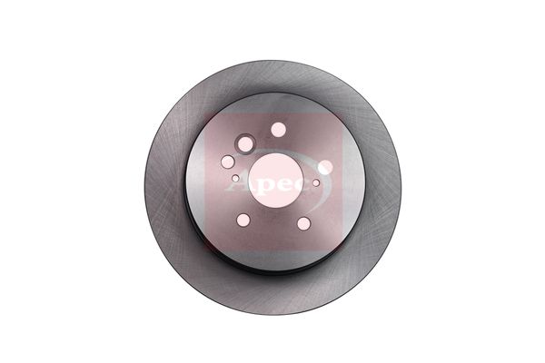 Apec 2 x Brake Disc Set Solid
