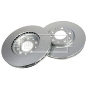 Borg & Beck 2 x Vented Front Brake Discs BBD5205