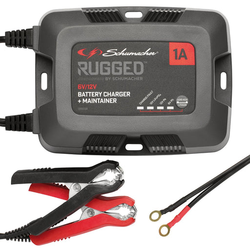 Schumacher 1A Battery Charger SPX457 for 6/12V Batteries
