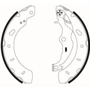 Textar Brake Shoe Set Axle Kit 91079800