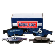 Borg & Beck 4 x Rear Brake Pad Set BBP2273