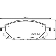 Mintex Brake Pad Set MDB3988