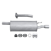 Hella End Silencer Rear 8LD 366 033-031