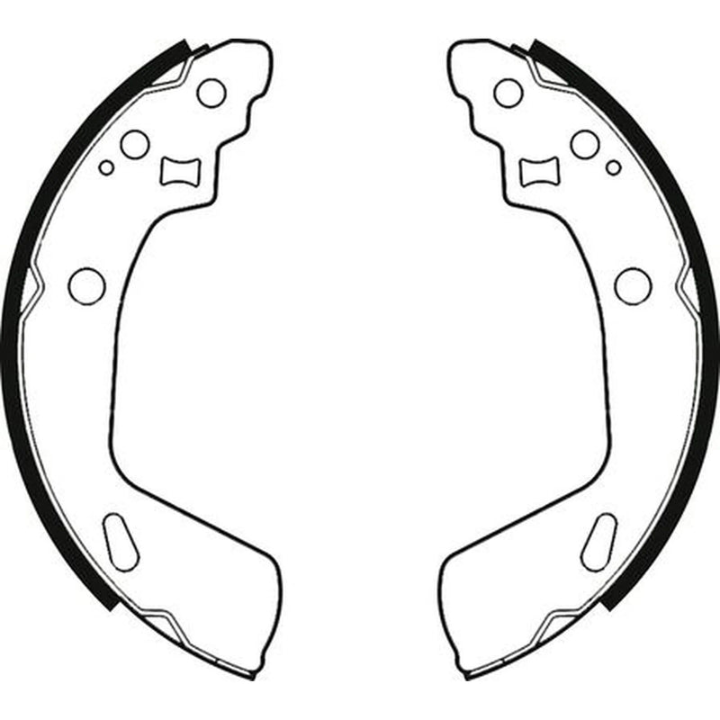Abtex Brake Shoe Set Axle Kit ABS4361