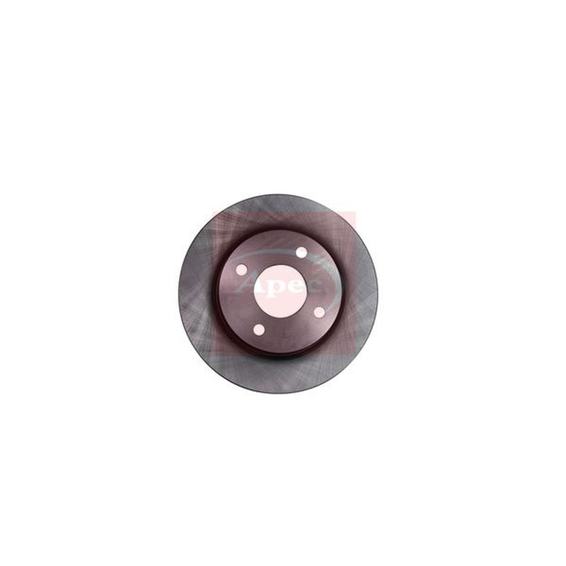 Apec 2 x Solid Front Brake Discs DSK163