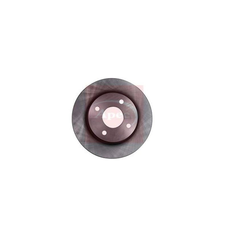 Apec 2 x Solid Front Brake Discs DSK163