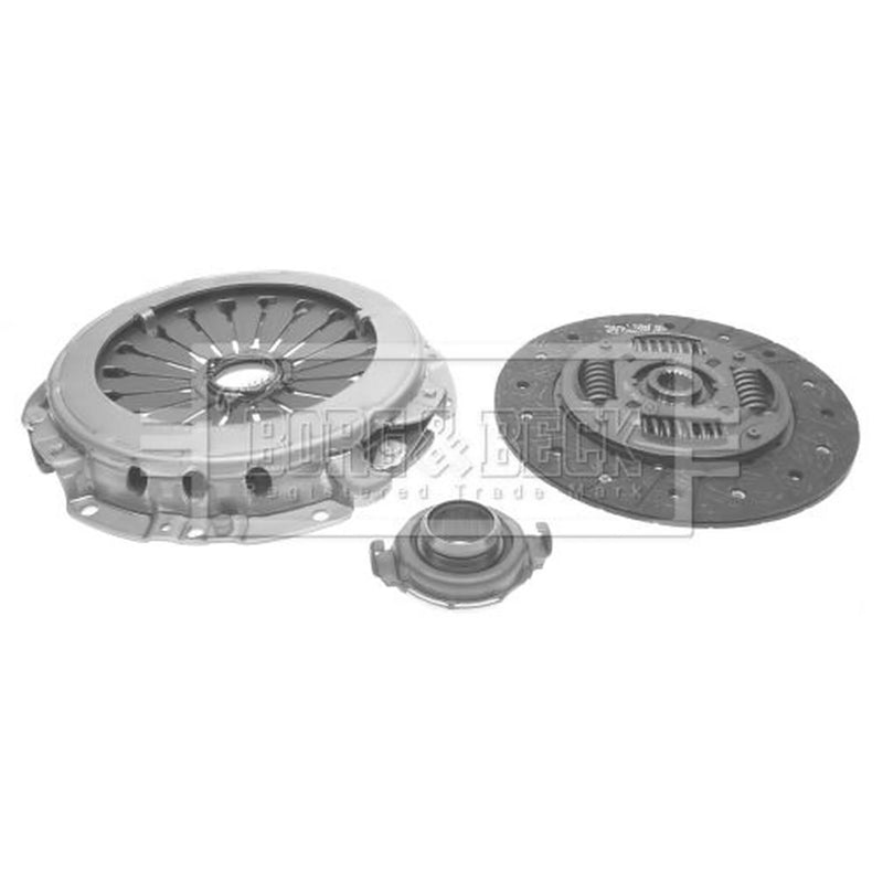 Borg & Beck Clutch Kit Set 3pc 215mm HK2007