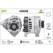 Valeo Car Alternator 12V 439308