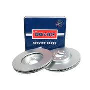 Borg & Beck 2 x Vented Front Brake Discs BBD4564