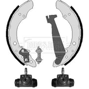 Borg & Beck Brake Shoe Set Axle Kit BBS1026K